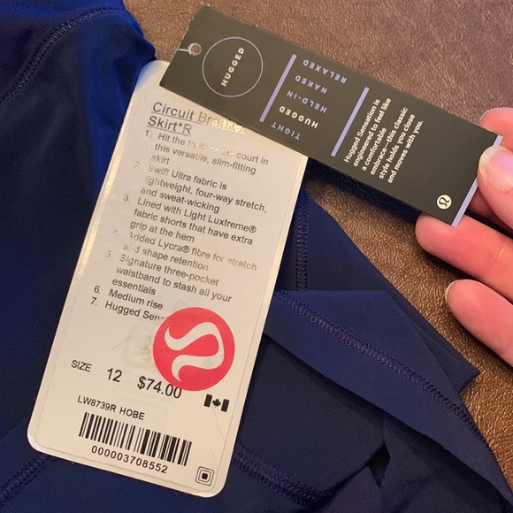Lululemon skort Circuit Breaker skirt * R - Picture 2 of 4